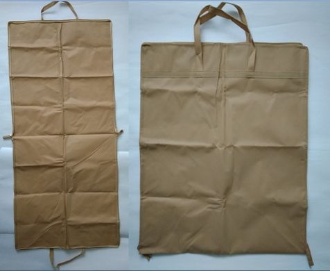Чохол - сумка 64х160см з двома блискавками бежевий