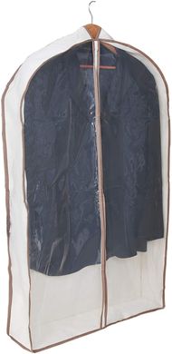 Чехол для одежды объемный 60х160х15см спанбонд синий